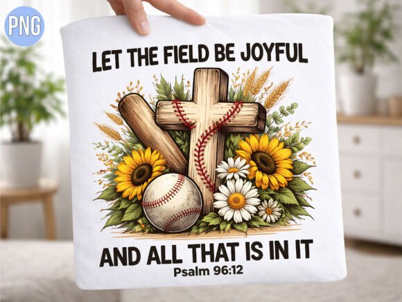 Let Field Joyful Baseball Christian PNG