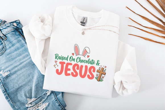 Raised on Chocolate Jesus T-Shirt Designs