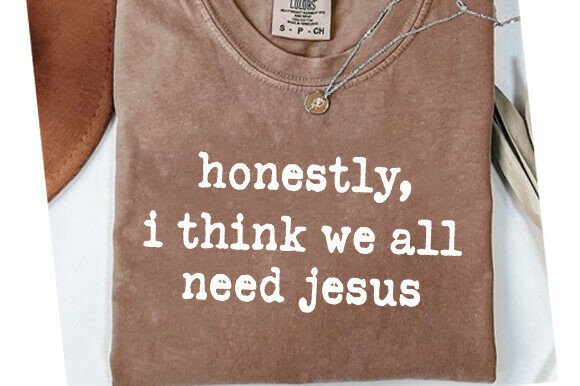 Trendy Jesus PNG SVG: Christian T-Shirt Designs