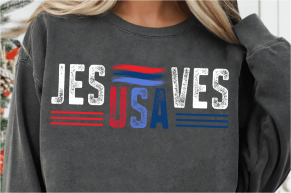 USA SVG, Jesus Saves USA PNG — T-Shirt Designs